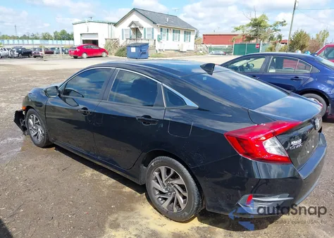 2017 Honda Civic Ex z USA, uszkodzony, nr VIN 19XFC2F71HE206030